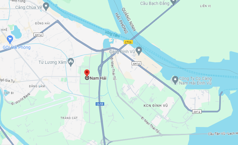 Cho Thuê đất khu Nam Hải, Hải An, TP Hải Phòng