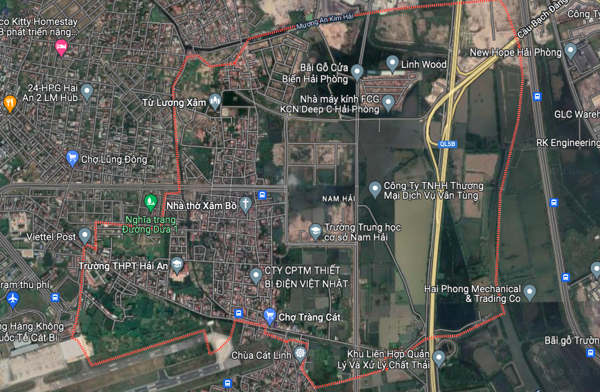Cho Thuê đất khu Hải An, TP Hải Phòng