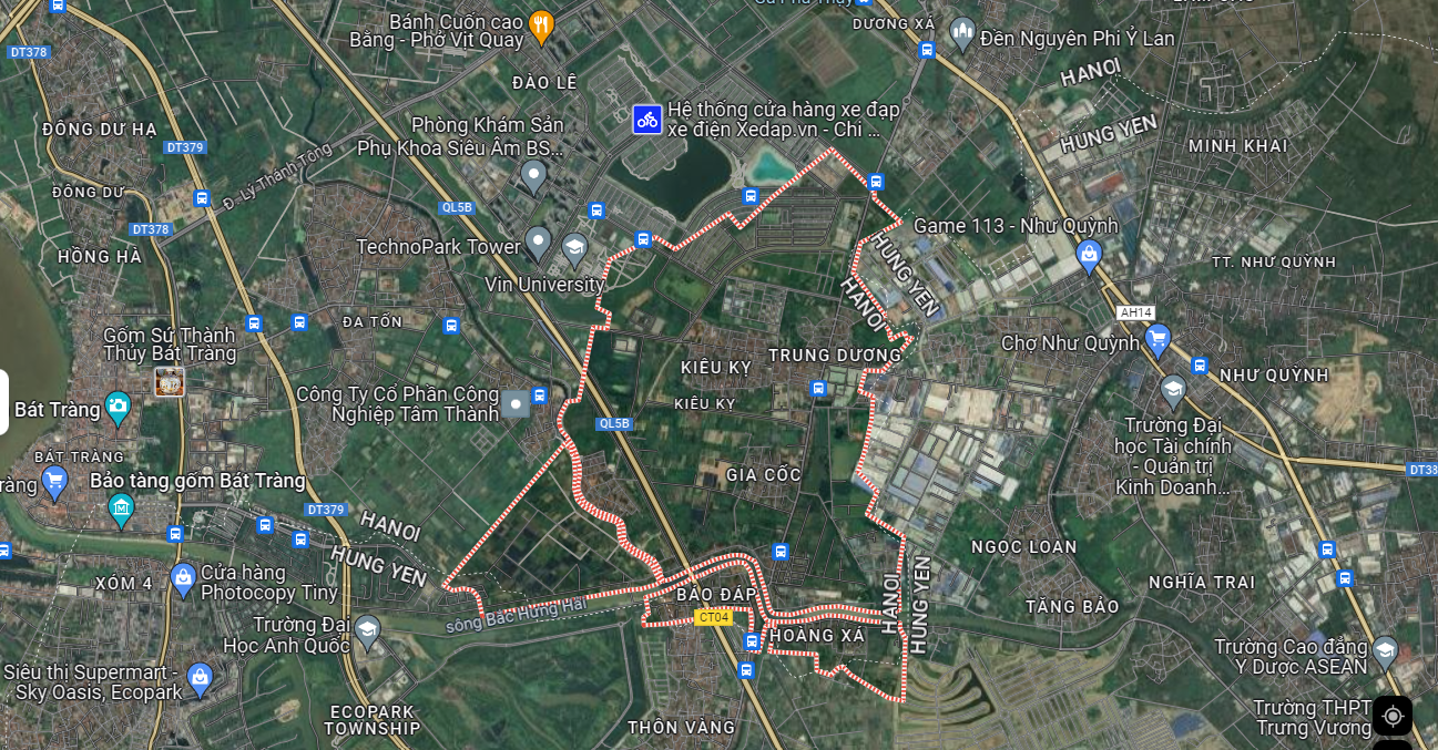 Chuyển nhượng đất Cụm sản xuất làng nghề tập trung Kiêu Kỵ