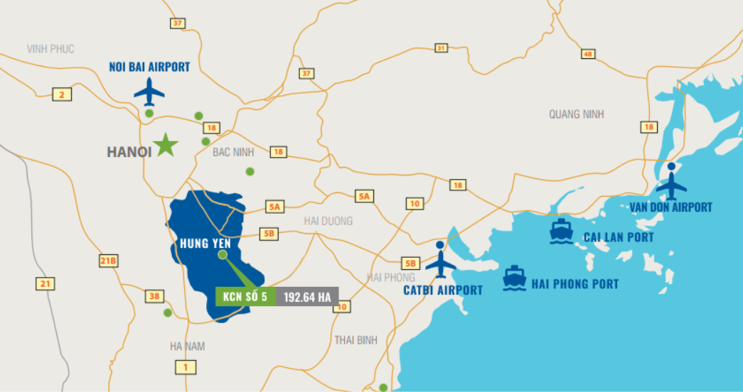 Khu Công nghiệp 5 Hưng Yên